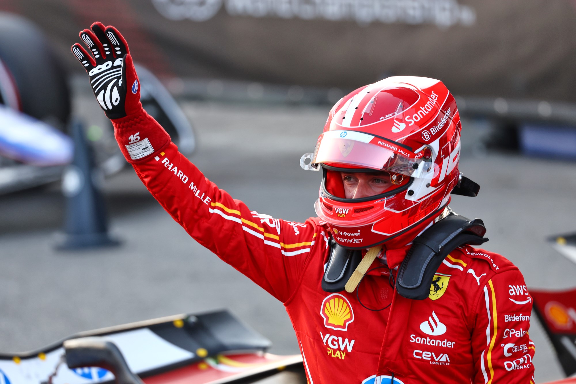 F1: As imagens da pole de Leclerc para o GP do Azerbaijão F1 2024, Fórmula 1, GP do Azerbaijão, Baku