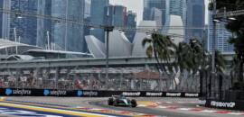 F1: Imagens do primeiro dia de treinos válidos pelo GP de Singapura