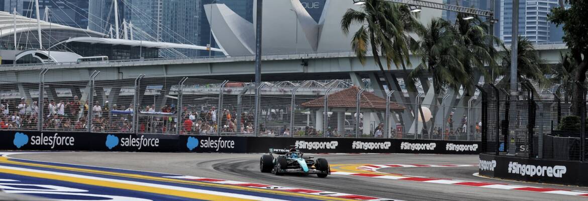 F1: Imagens do primeiro dia de treinos válidos pelo GP de Singapura F1: Imagens do primeiro dia de treinos válidos pelo GP de Singapura