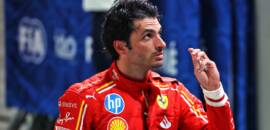 F1: Sainz ficou “surpreso” com o desempenho da Ferrari e está otimista para a corrida