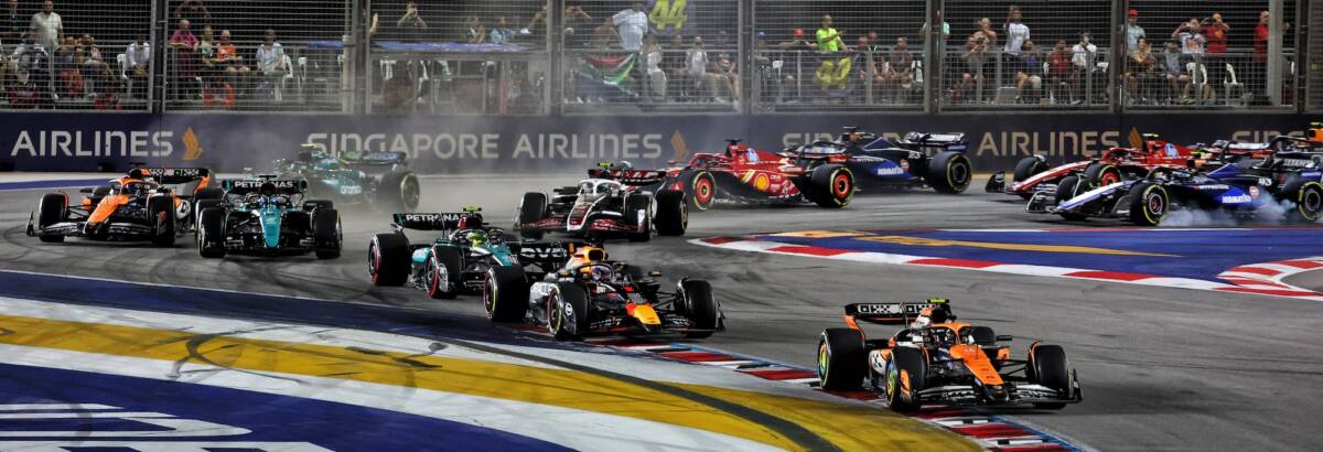 F1: Tem corrida neste fim de semana? Saiba quando é o GP de Singapura 2025