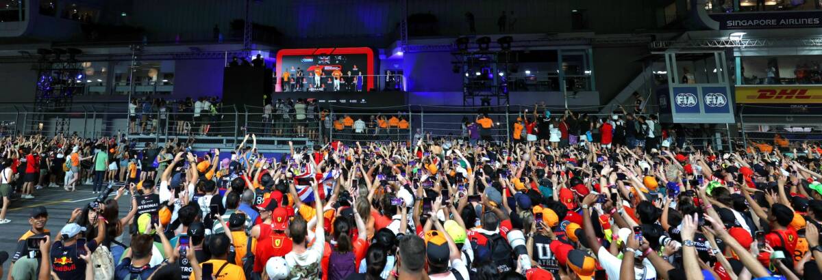 F1: Confira a classificação do campeonato de pilotos e equipes antes do GP de Singapura