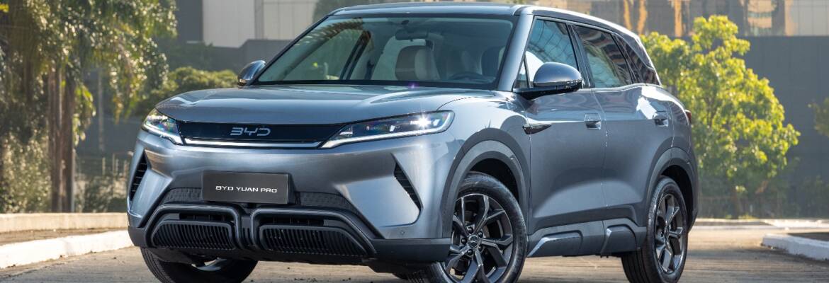 BYD anuncia Yuan Pro, SUV elétrico mais barato do Brasil