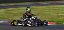 Miguel Costa encerra preparação para disputa do Mundial de Kart na Inglaterra