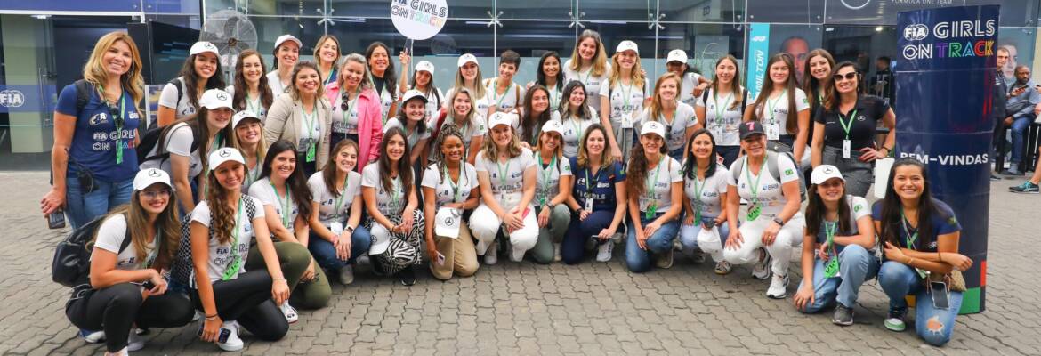 F1 recebe mais uma FIA Girls on Track Brasil Experiência para Estudantes no GP de São Paulo