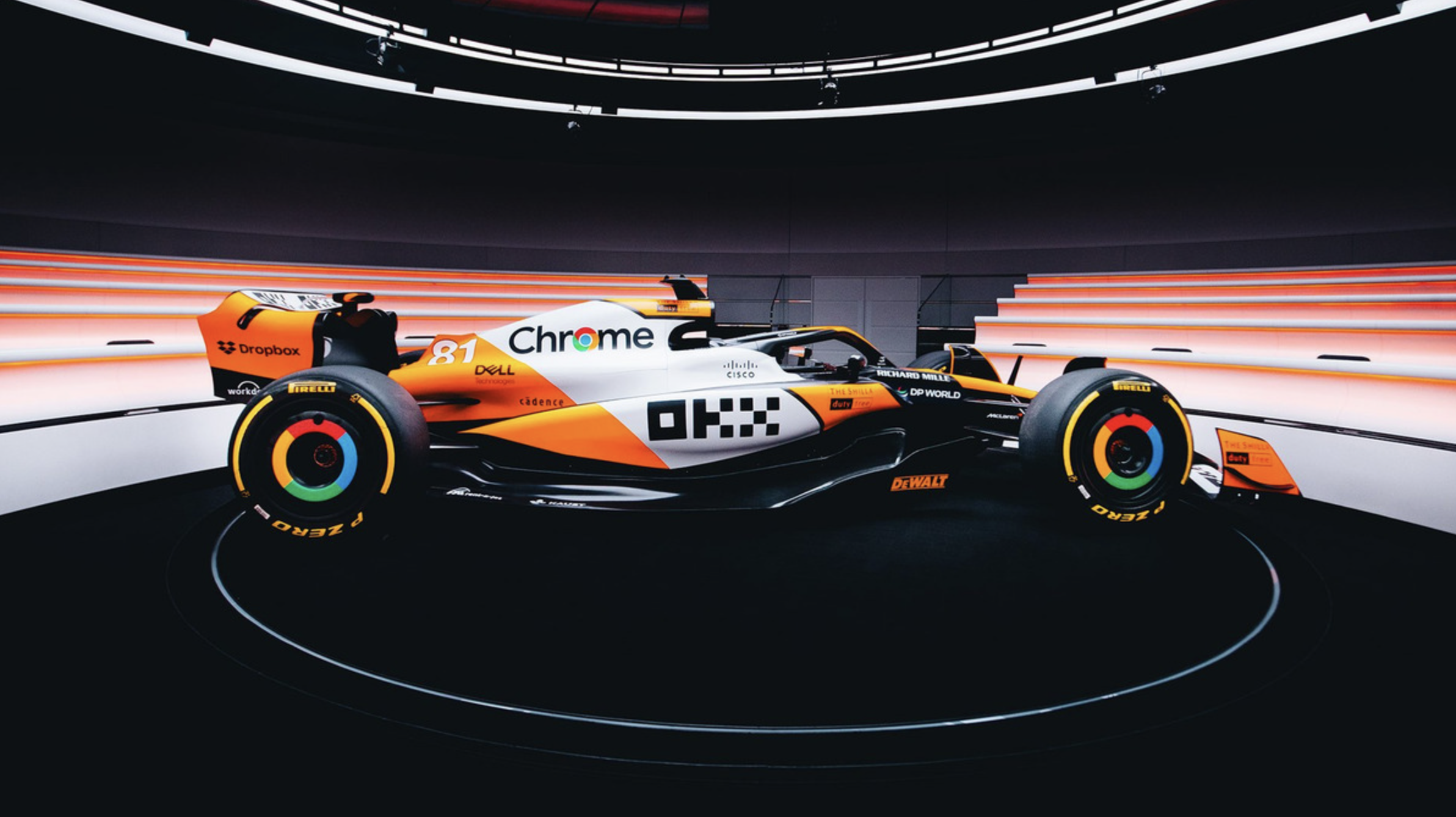 F1: McLaren revive lendário MP4 com nova pintura especial para o