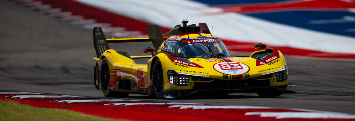 WEC: Ferrari da AF Corse impede aproximação da Toyota no final e vence em Austin