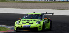 Dudu/Fefo Barrichello luta com problema de freio recorrente durante Porsche na Argentina e pódio escapa na última volta
