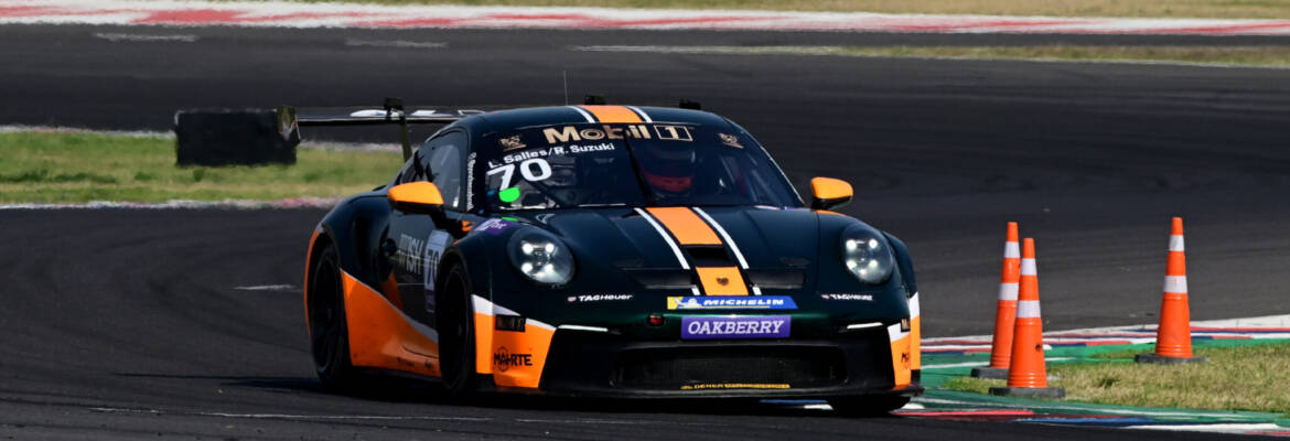 Salles/Suzuki faz melhor tempo e é pole da Porsche Endurance na Argentina