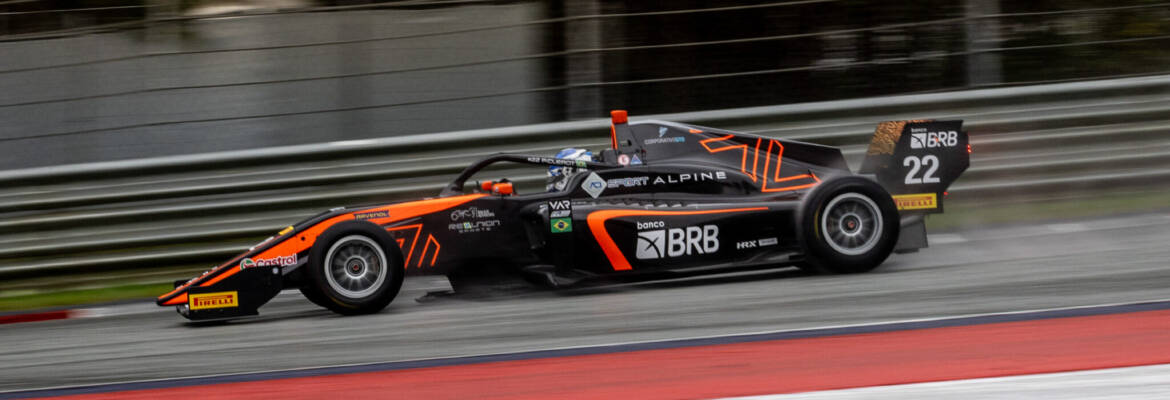 Pedro Clerot lidera sexta-feira de treinos na categoria Rookie da FRECA na Áustria