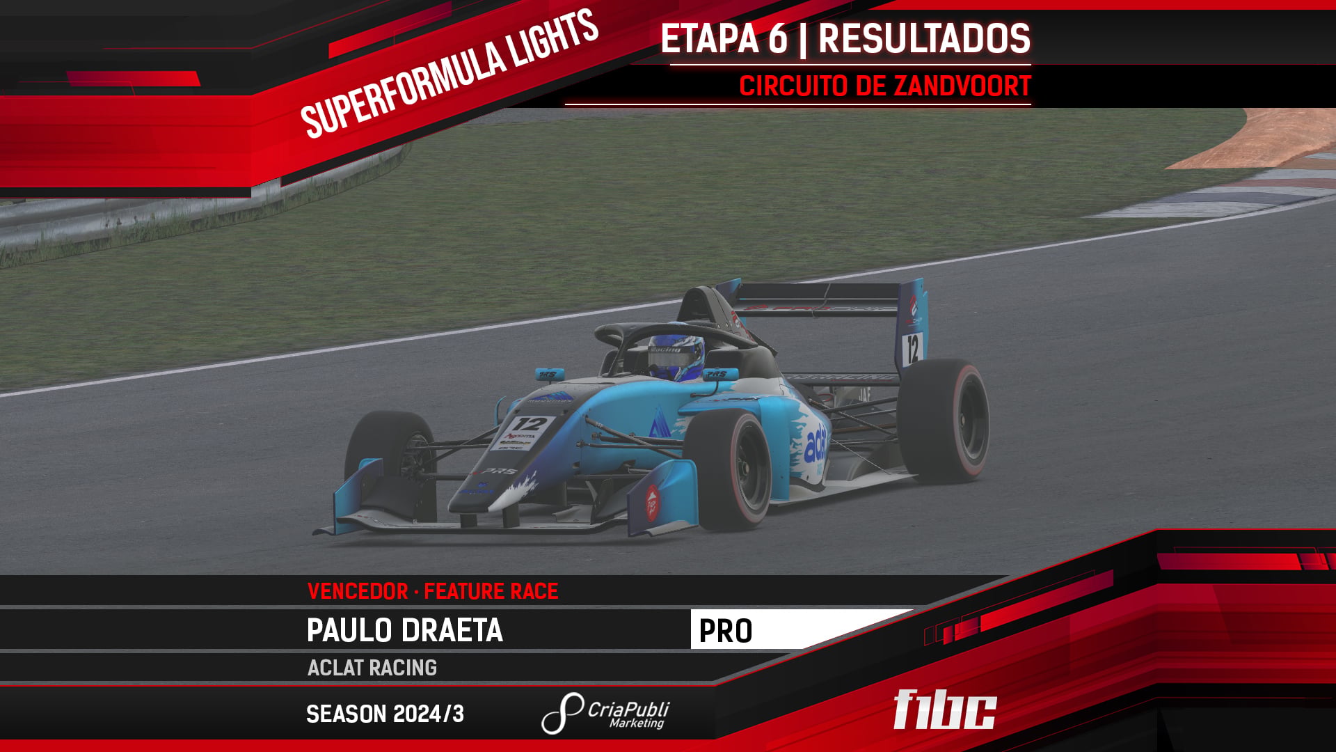 CriaPubli SuperFormula Lights: Paulo Draeta vence em Zandvoort e fatura ...