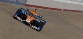 Dixon lidera segundo treino da Indy atrasado pela chuva em Nashville