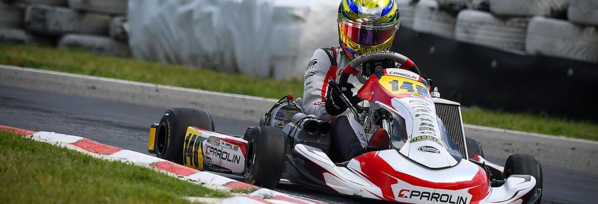 Miguel Costa mostra bom desempenho no encerramento do Europeu de KZ na Itália