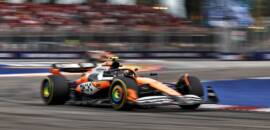 F1: Norris é o mais rápido no último treino do GP de Singapura