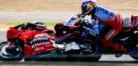 MotoGP: Bagnaia diz que é “impossível” que Álex Márquez não o tenha visto