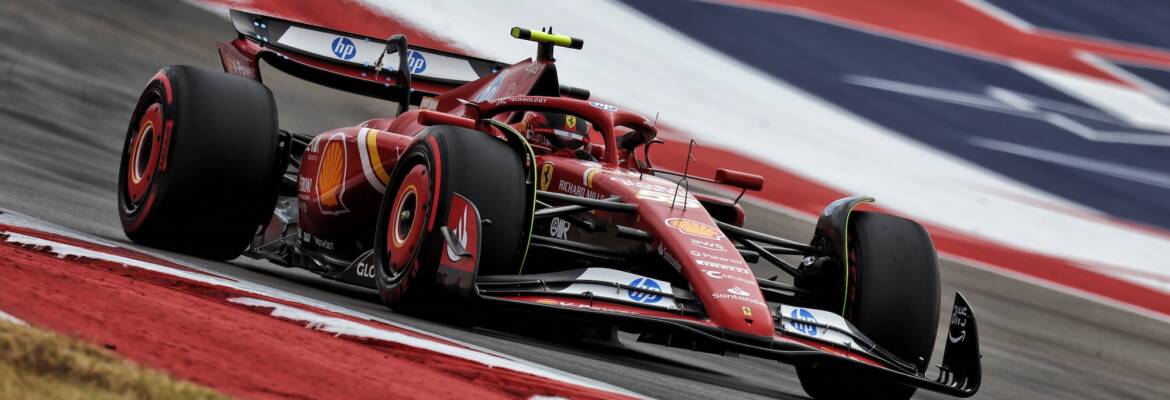 F1: “Tudo depende da primeira volta”, Sainz revela tática da Ferrari nos Estados Unidos