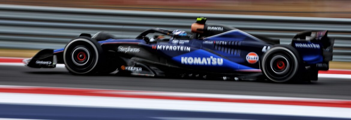 F1: Williams termina sexta com seu melhor resultado em qualificação sprint do ano