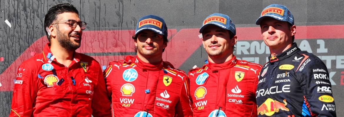 Podcast Parque Fechado: Leclerc vence, Sainz garante dobradinha da Ferrari nos Estados Unidos