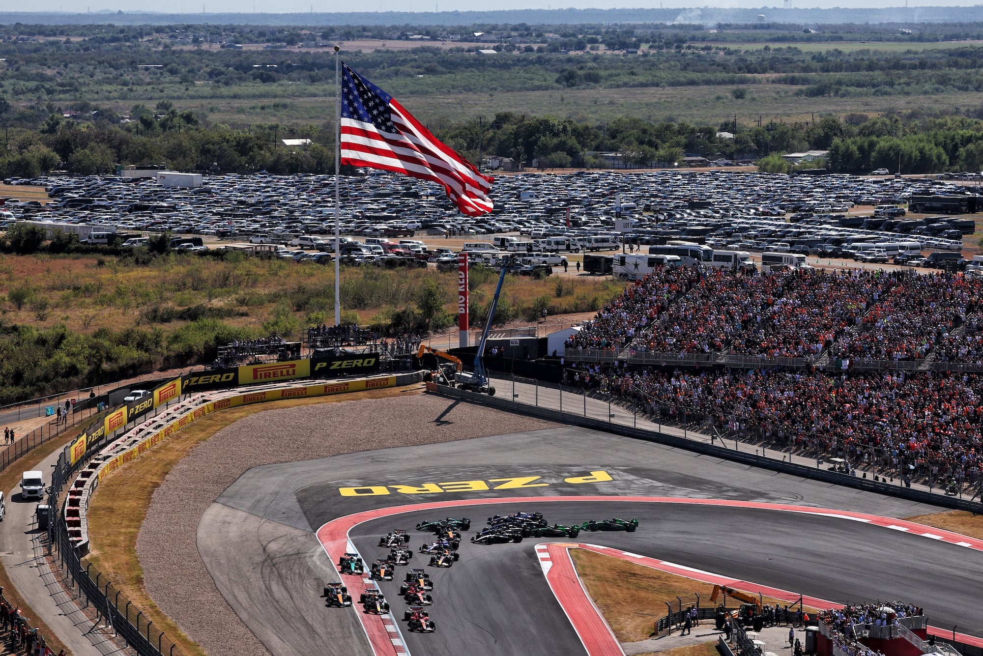 F1: Sportv3 transmite GP dos Estados Unidos com cobertura completa