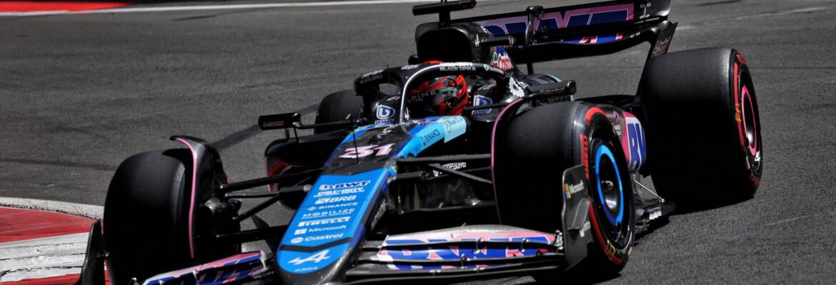 F1: Alpine mostra ritmo um pouco mais consistente no México