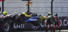 F1: Williams tem prejuízo milionário após três acidentes no fim de semana em São Paulo