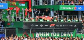F1: As imagens da vitória de Sainz no GP do México