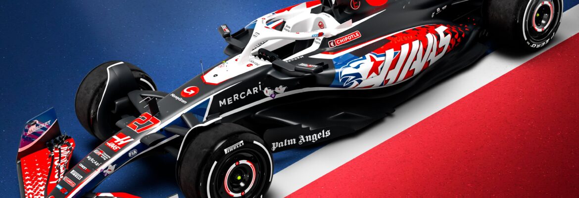 F1: Haas vem com pintura especial para GP em casa nos Estados Unidos