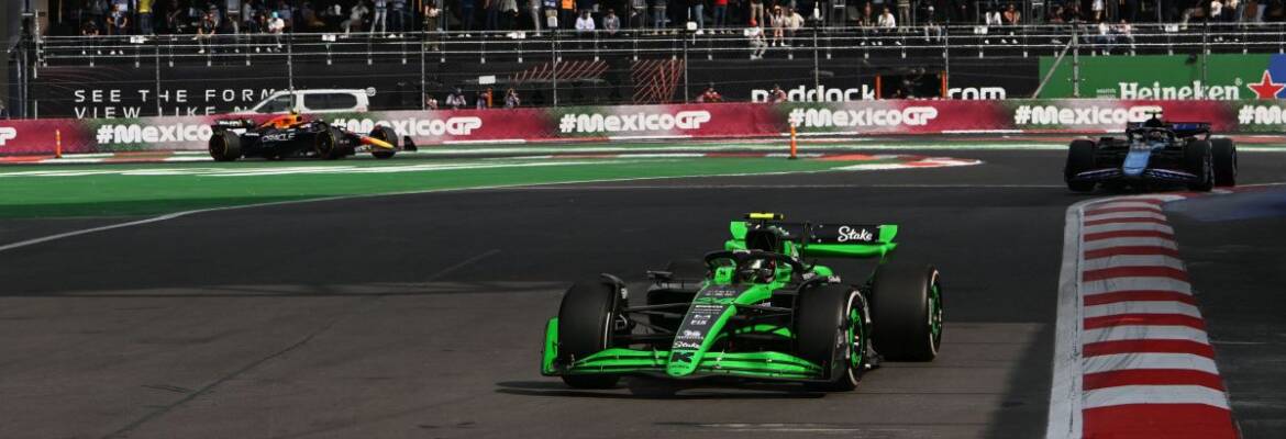 F1: Zhou vê melhora da Sauber no México e mostra otimismo para Interlagos