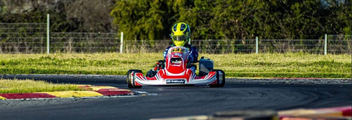 Tito Giaffone conquista pódio no Sul-Americano de Kart Rotax no Chile