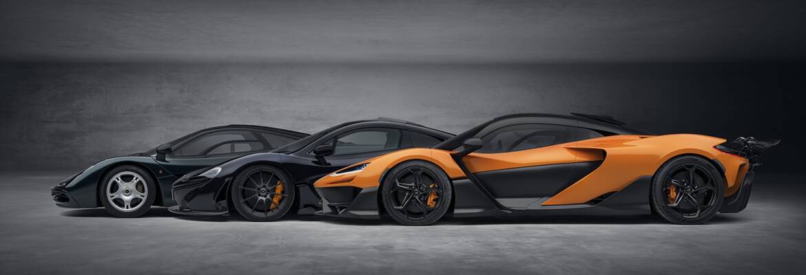 Novo McLaren W1: equipe de Fórmula 1 lança o “verdadeiro supercarro”