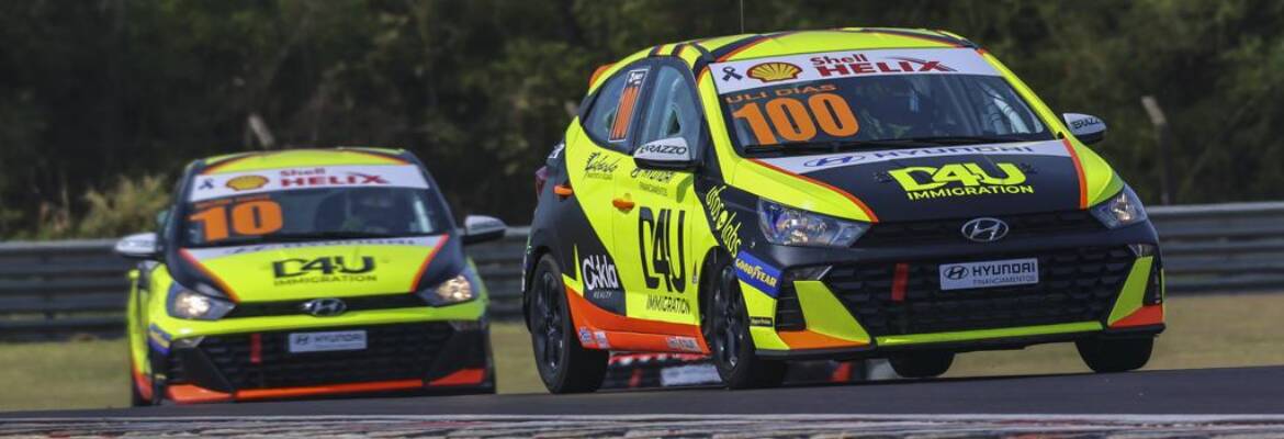 Disputa interna: Uli Dias e Wagner Pontes duelam pelo título da Copa HB20 com a D4U Immigration