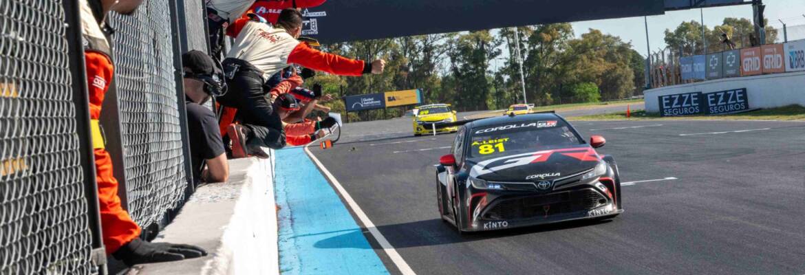 Arthur Leist vence pela primeira vez na Stock Car com a TOYOTA GAZOO Racing na Argentina