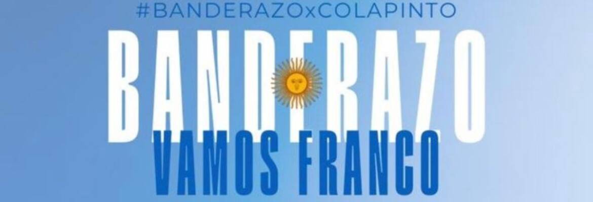 F1: Argentinos fãs de Colapinto organizam bandeiraço na Avenida Paulista