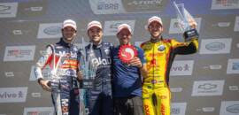 Gabriel Casagrande conquista pódio em El Pinar e assume liderança da Stock Car na pontuação com descartes