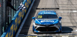 Enzo Elias vence pela primeira vez como titular na Stock Car em El Pinar