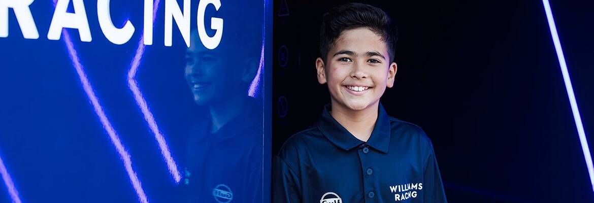 F1: Williams assina com Palacio, jovem prodígio do kart de apenas 10 anos