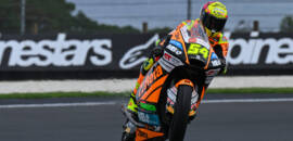 Moto2: Aldeguer joga Canet fora no fim e vence na Austrália; Moreira é 5º