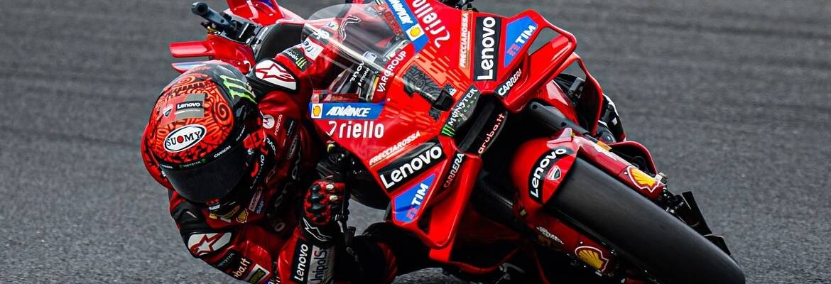 MotoGP: Bagnaia segura pressão de Martín e vence corrida principal no Japão