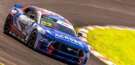 Léo Reis conquista pódio após furo de pneu no qualy e luta até o fim pelo título da Nascar Brasil