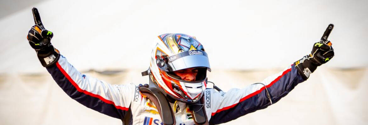 Léo Reis brilha em baterias classificatórias e larga da quarta posição em pré-final do Mundial de Rotax