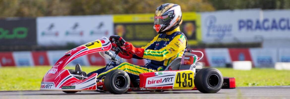 Destaque da Nascar Brasil, Léo Reis pode se tornar o primeiro brasileiro a ser campeão mundial de Rotax DD2