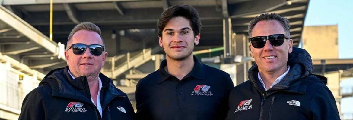Lucas Fecury assina com a Exclusive Autosport para a temporada 2025 da USF2000