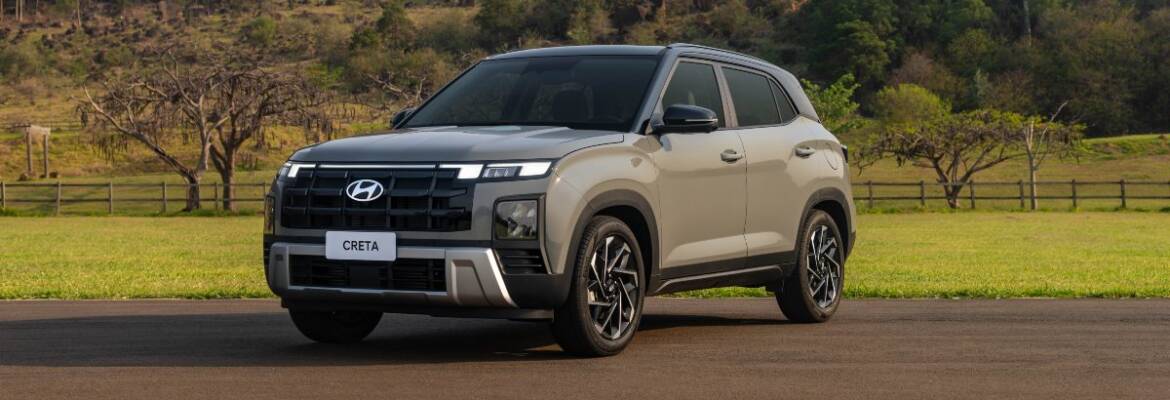 Novo Hyundai Creta 2025 ganha motor mais potente da categoria