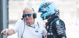 F1: Mercedes confirma que Russell está bem após forte impacto nos treinos no México