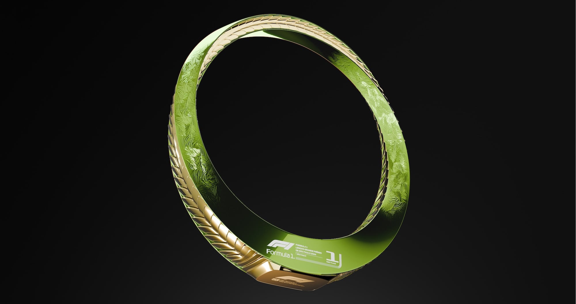 F1: Troféu do GP de São Paulo é homenagem à Amazônia e à tecnologia F1 2024, Fórmula 1, GP de São Paulo, Interlagos