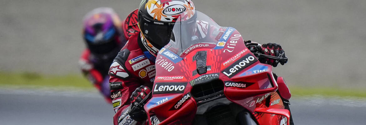 MotoGP: Ducati vê “ferida aberta” em fato de Bagnaia ter mais vitórias que Martín