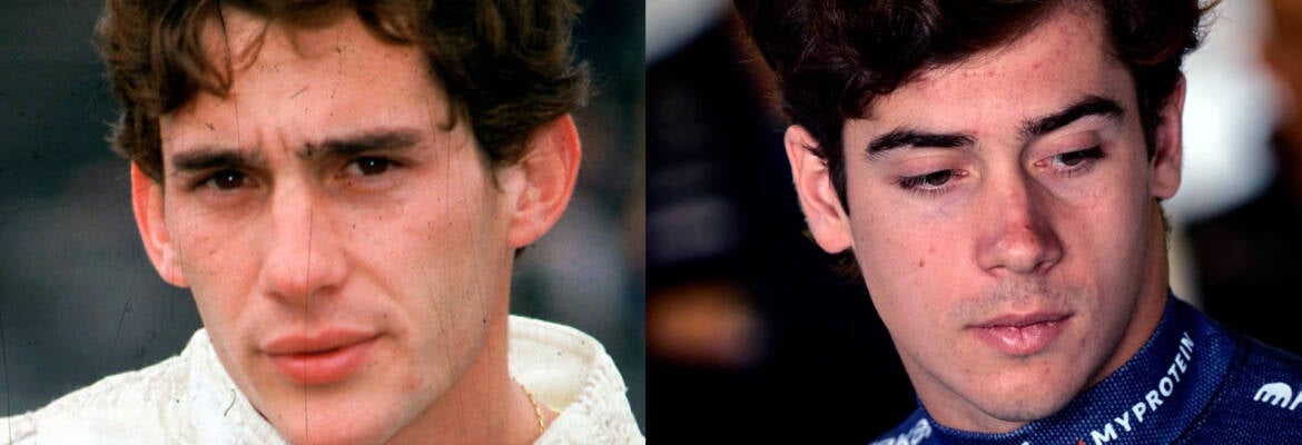 Franco Colapinto e a essência de Ayrton Senna: semelhança física que encantou a F1
