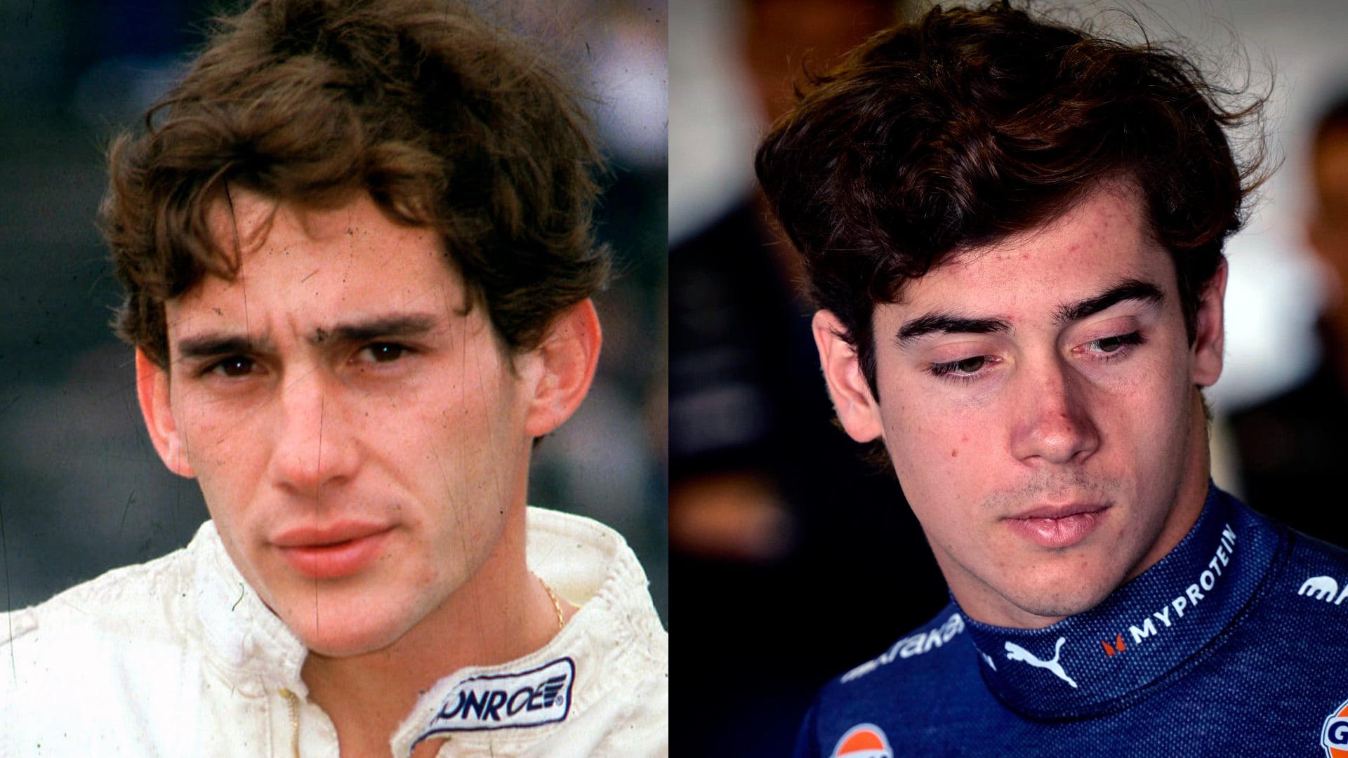 Franco Colapinto e a essência de Ayrton Senna: semelhança física que encantou a F1 Franco Colapinto e a essência de Ayrton Senna: semelhança física que encantou a F1