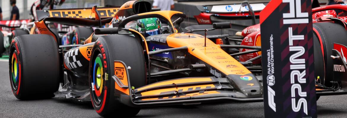 F1: McLaren brilha na Qualificação Sprint em São Paulo, mas Ferrari e Red Bull ameaçam