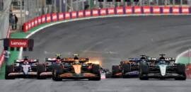 F1: Norris e Russell são multados por falha no procedimento de largada abortada